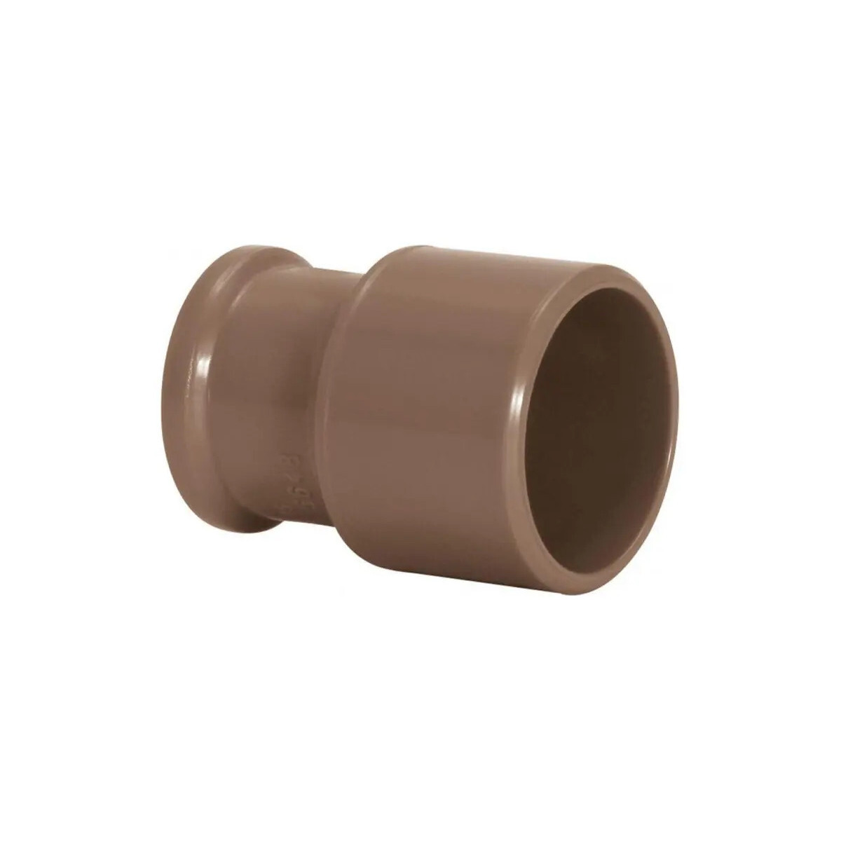 Bucha de Redução Soldável Longa 50x25mm Pvc Marrom Amanco