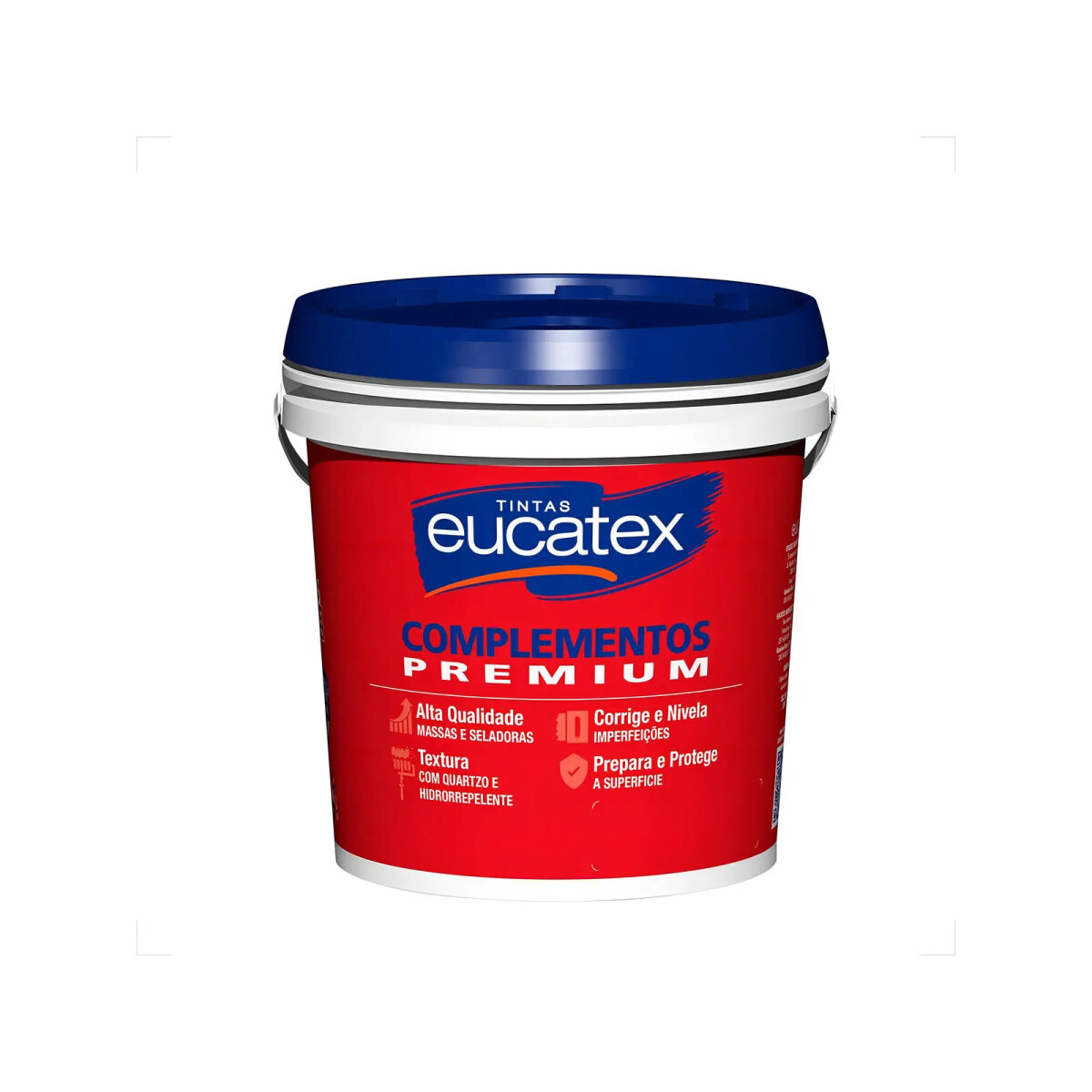 Massa Corrida Eucatex Pva 5,8kg para Superfícies Internas