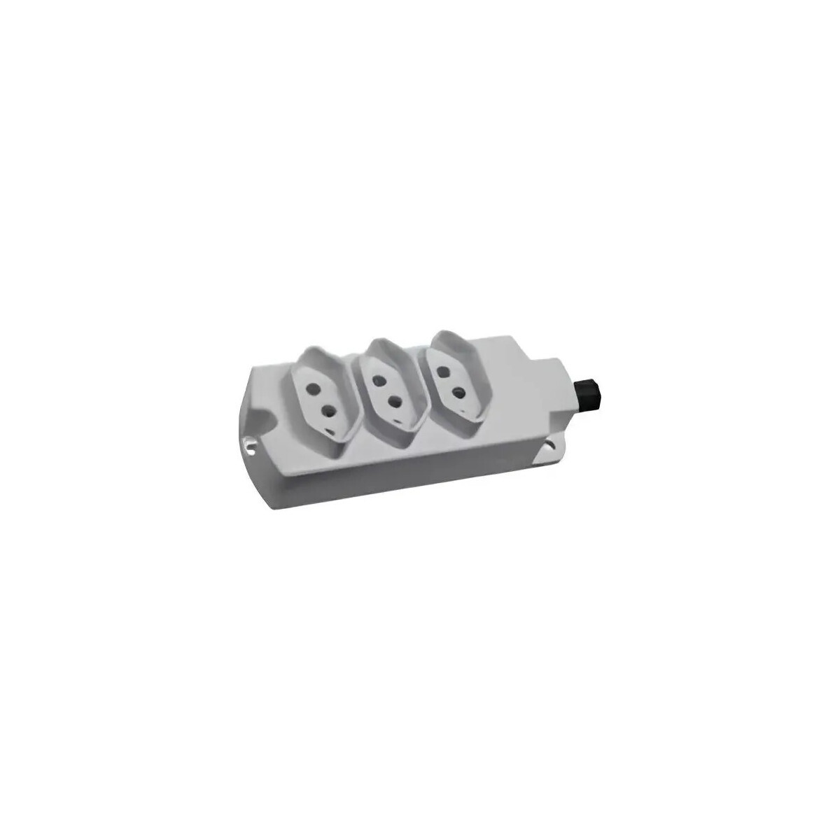 Tomada Barra Tripla 2p+t 20a Tmu3-320 - Margirius Cor Cinza