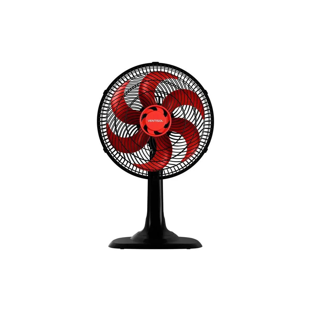 Ventilador Osc de Mesa Turbo 6p 30cm Vermelho Premium Ventis