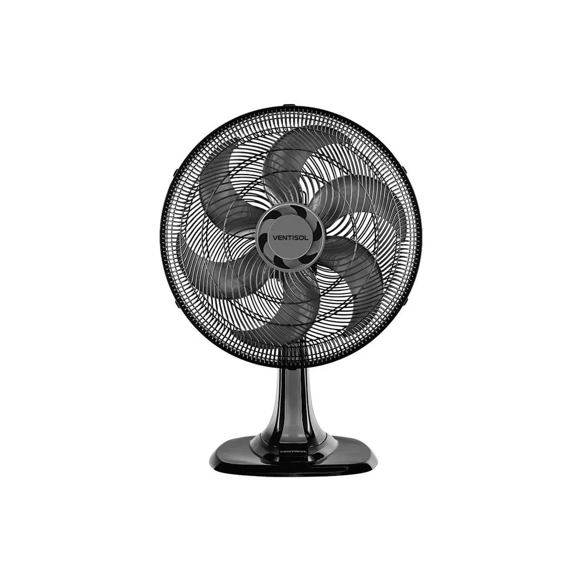 Ventilador de Mesa Ventisol Turbo 6 Pás 40cm Preto 551