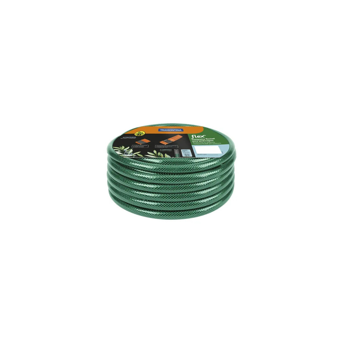 Mangueira Flex em Pvc 3 Camadas 10 Metros com Engate Tramont