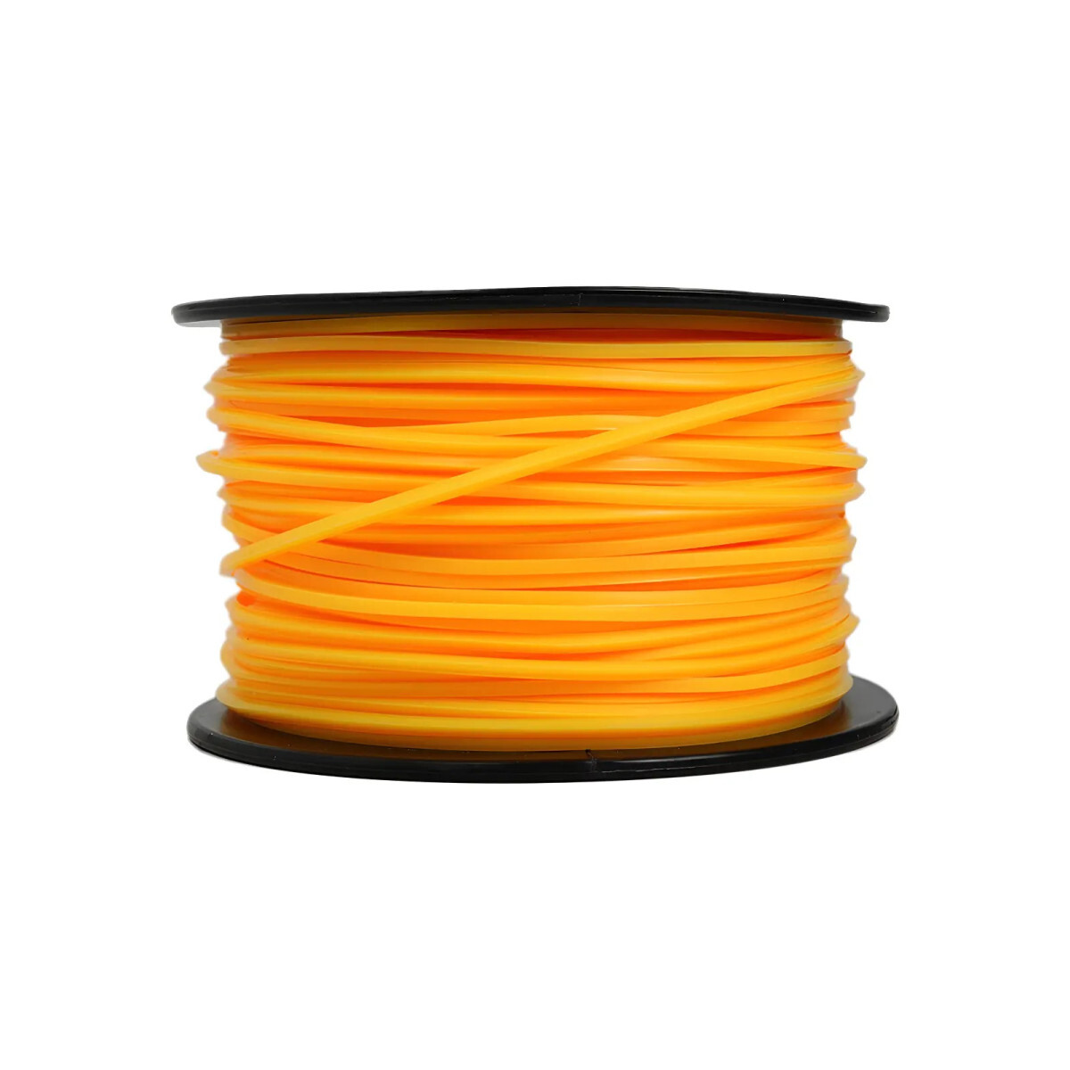 Fio Nylon Quadrado 3mm 1kg Laranja Western para Roçadeira Ap