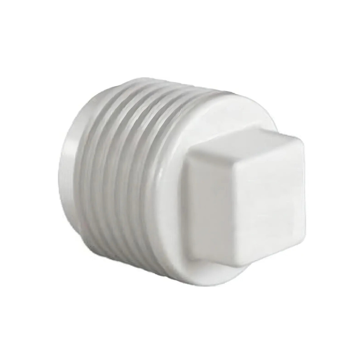 Plug Roscável de 1 Polegada Pvc Branco Amanco