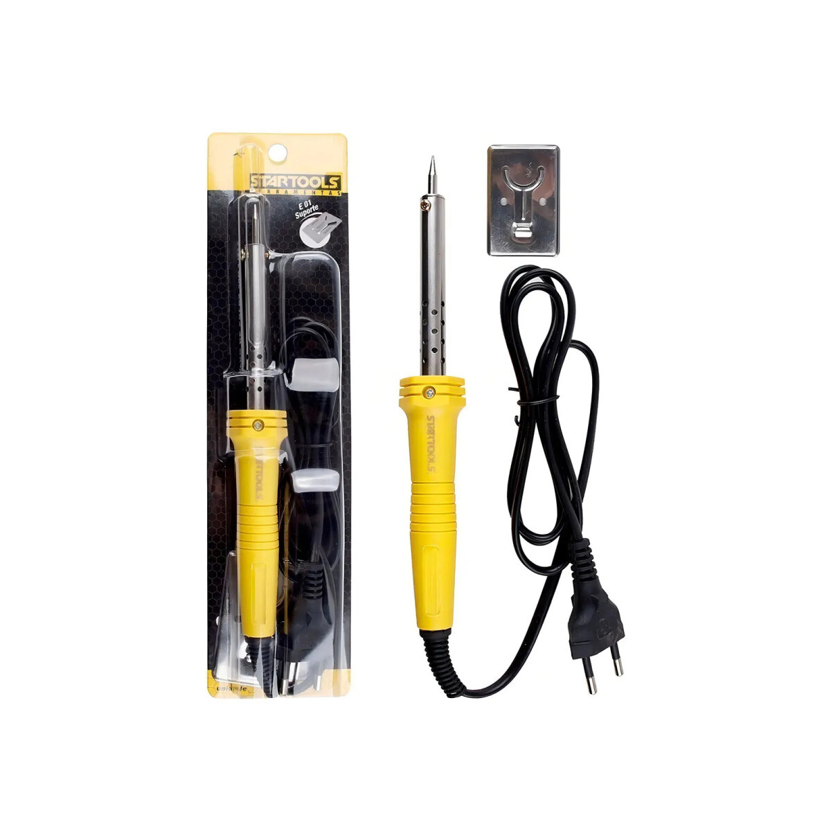 Ferro de Solda Lápis Startools Profissional 40w 220v Amarelo
