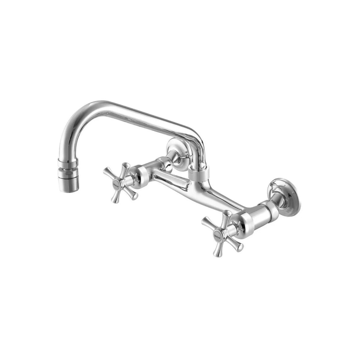 Torneira Meber de Parede Cozinha com Misturador Duplo Comand