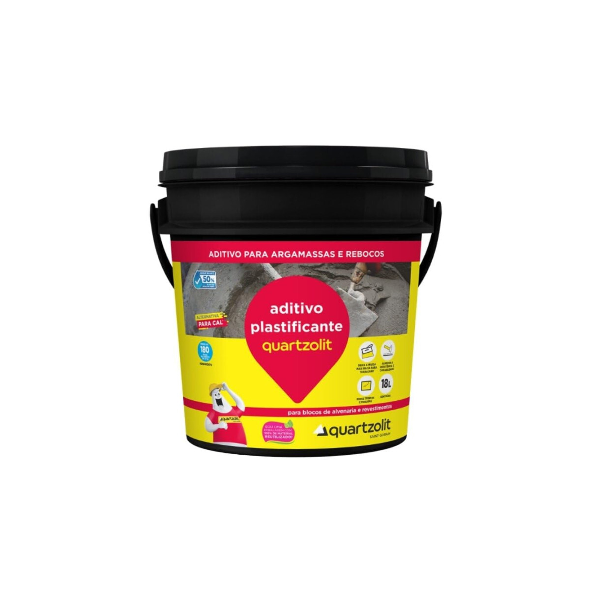 Aditivo Plastificante Technocal 50g para Argamassa e Concreto