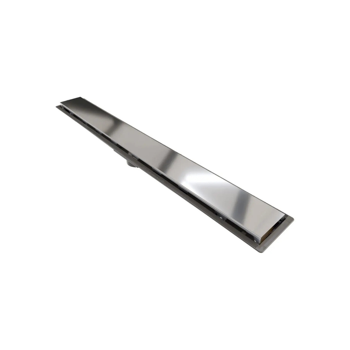 Grelha de Drenagem Linear de Pvc Seco Cromado Krona 75 Cm 88