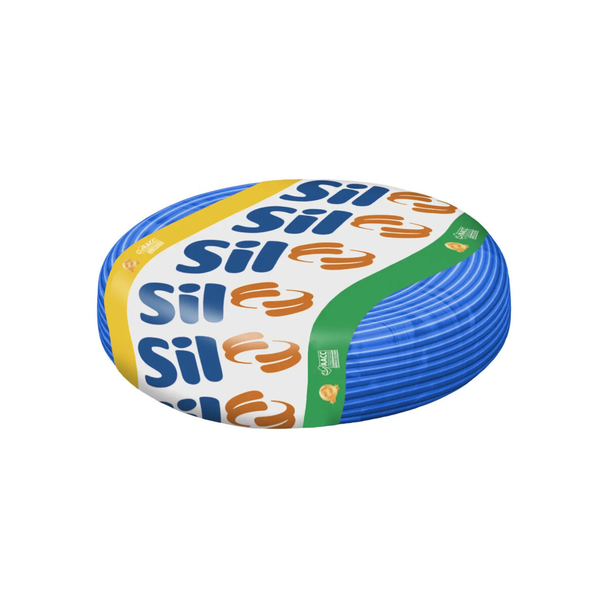 Cabo Flexível 6mm² 100m Azul Sil Fios 750v Cobre Antichama