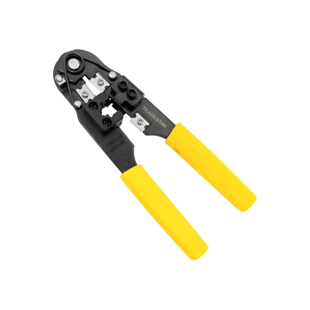 Alicate Crimpador Descascador Fios Rj45 Tradestar