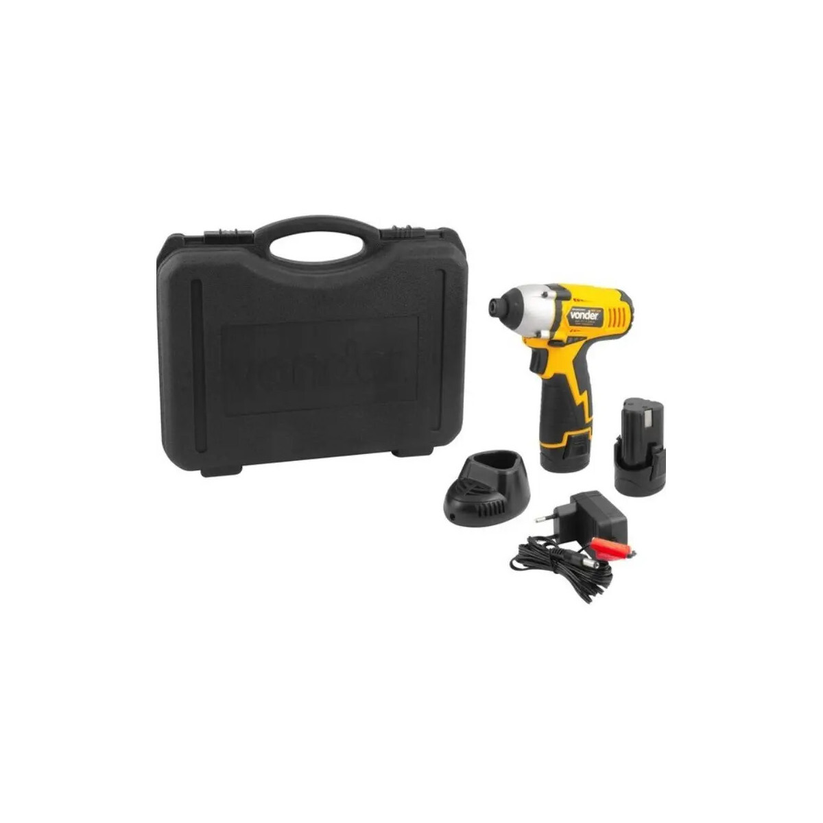 Chave de Impacto Vonder Pbv108 Sem Fio 10,8v com 2 Baterias