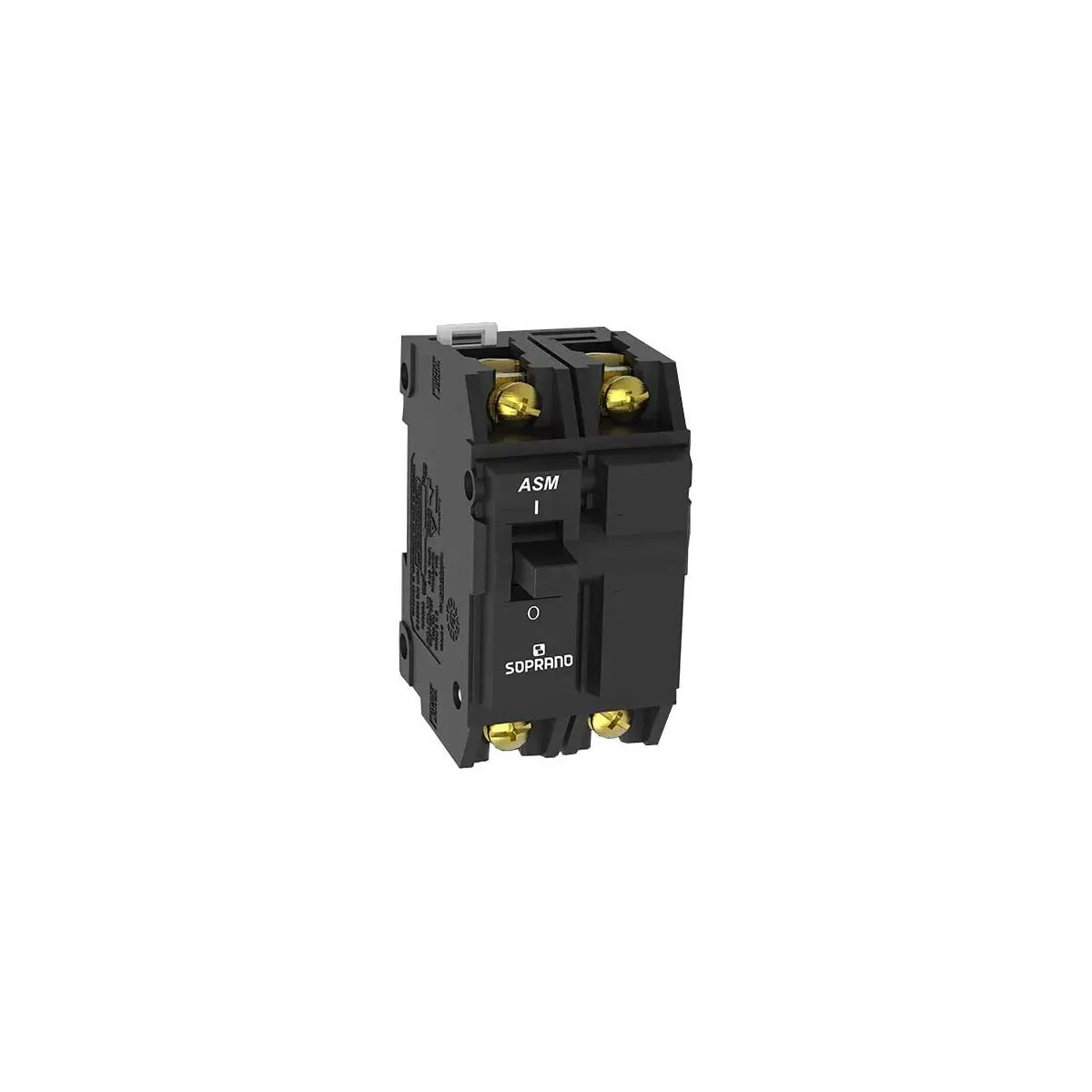 Disjuntor Bipolar 50a Preto Soprano