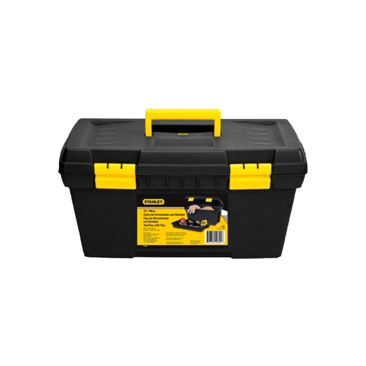 Caixa de Ferramentas Pvc Metasul 16 Polegadas 41x21x19cm