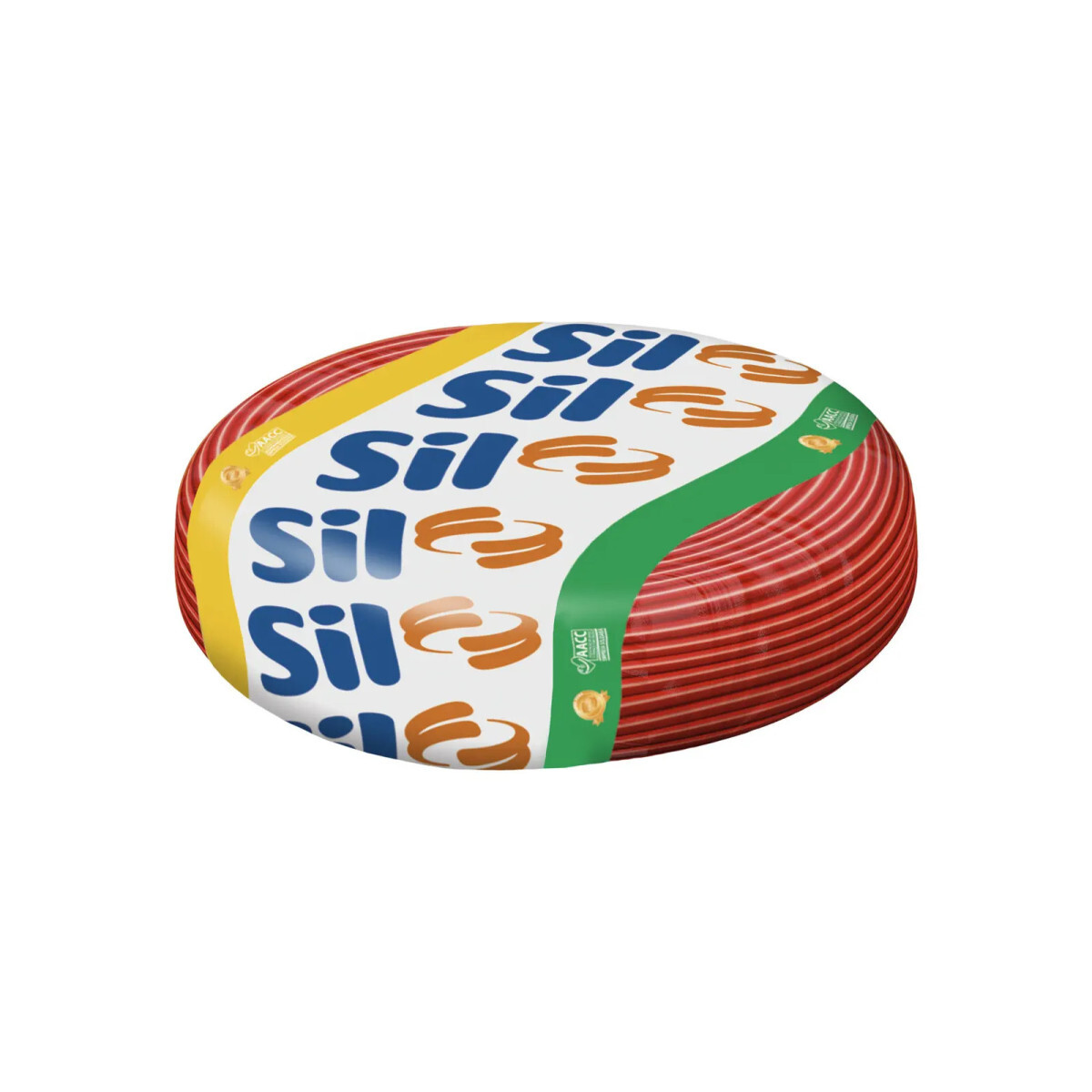 Cabo Flexivel Sil Flexível 1x2.5mm² Vermelho X 100m em Rolo