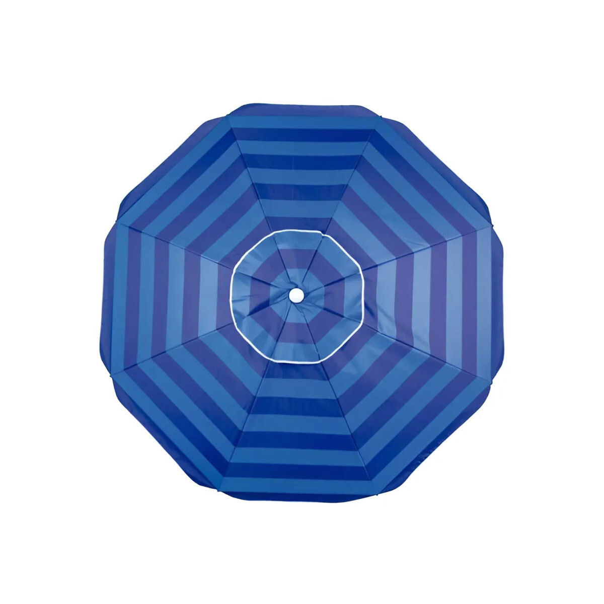 Guarda Sol Mor 2,0m Articulado Cor Azul Listras