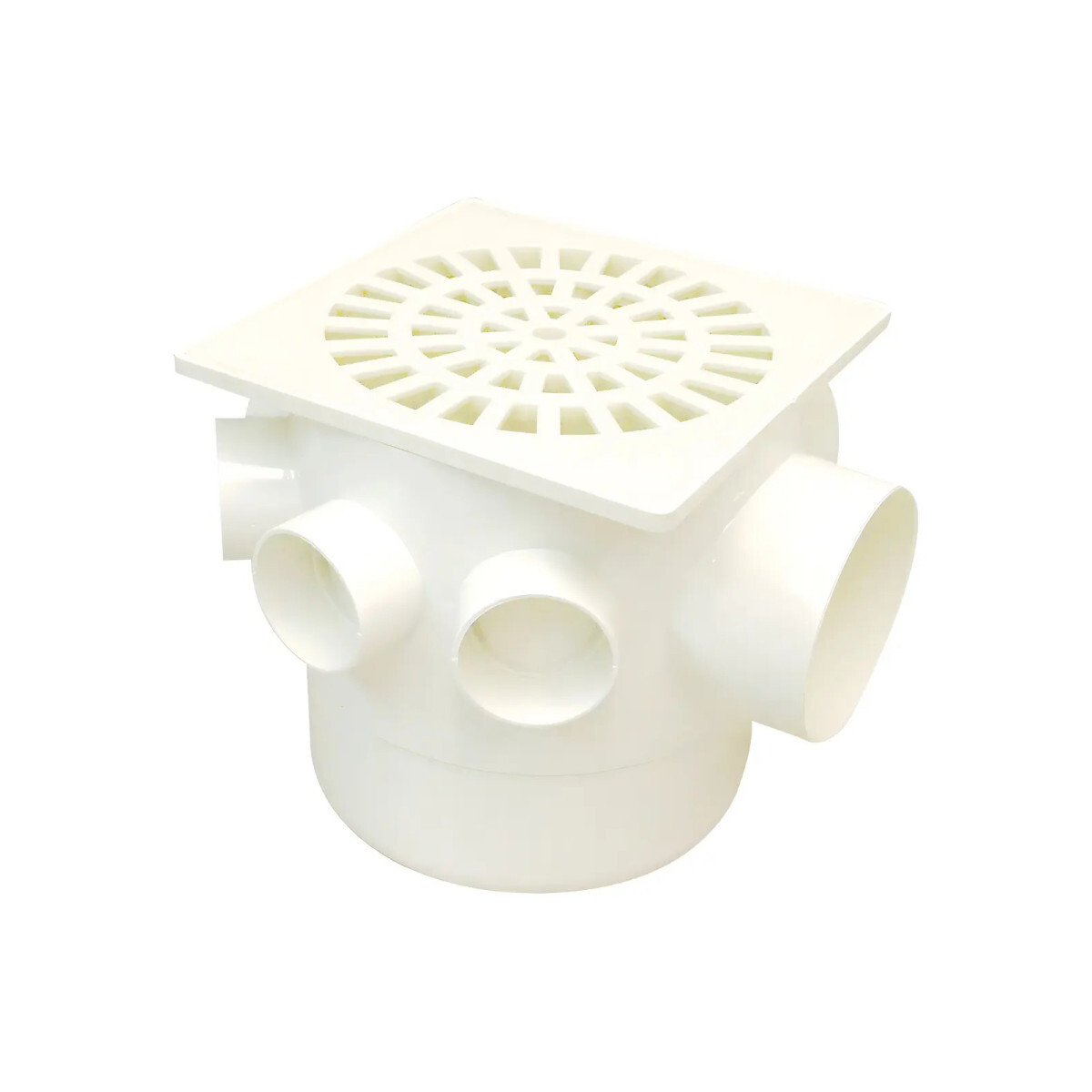Caixa Sifonada Herc 150x175x75 Grelha Quadrada