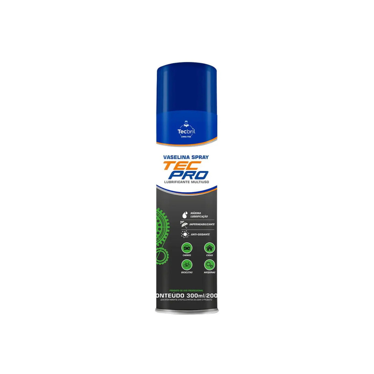 Vaselina Spray Etaniz 300ml/180g Lubrificante Multiuso