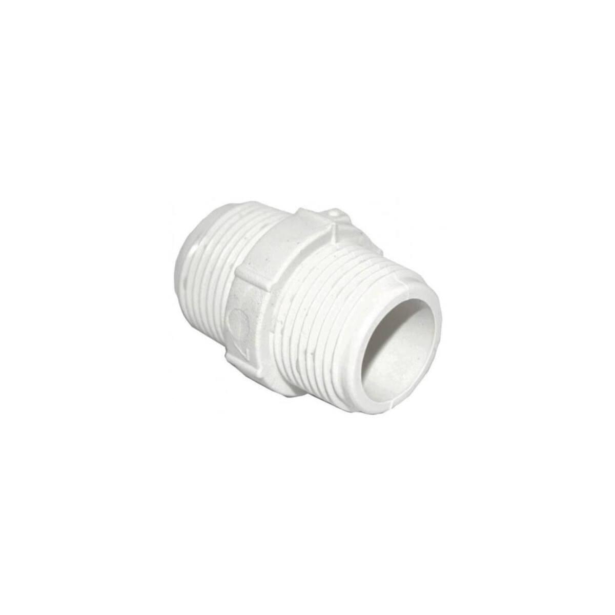 Niple Roscavel Branco 1 Pol. - (emb. C/ 20)