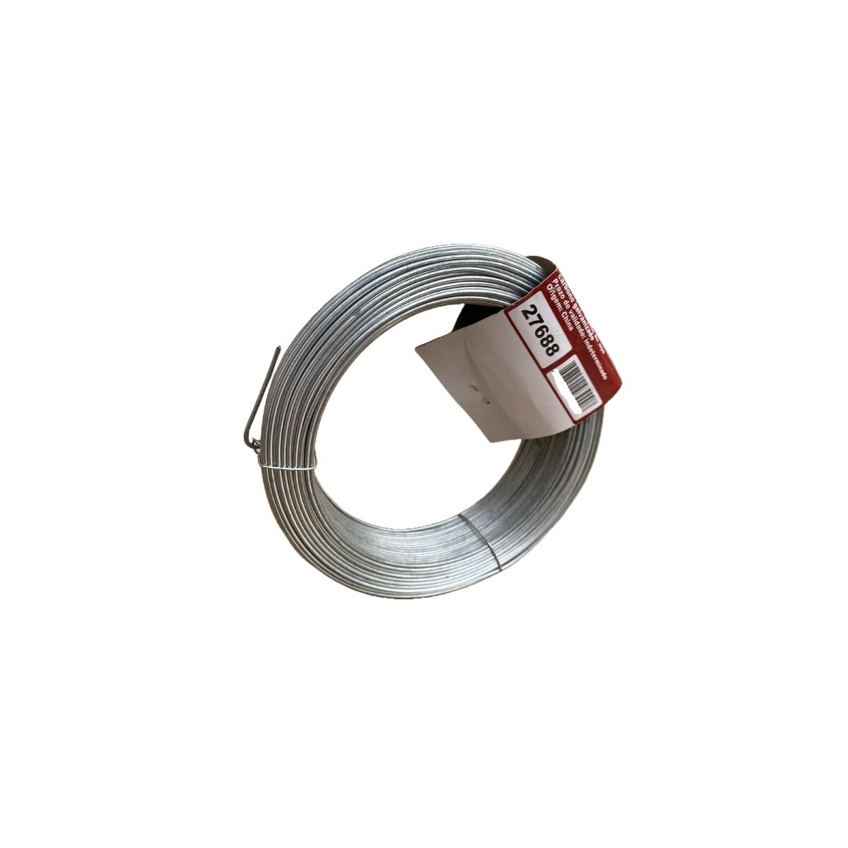 Arame Galvanizado N° 16 - Rolo 1kg para Construção Civil