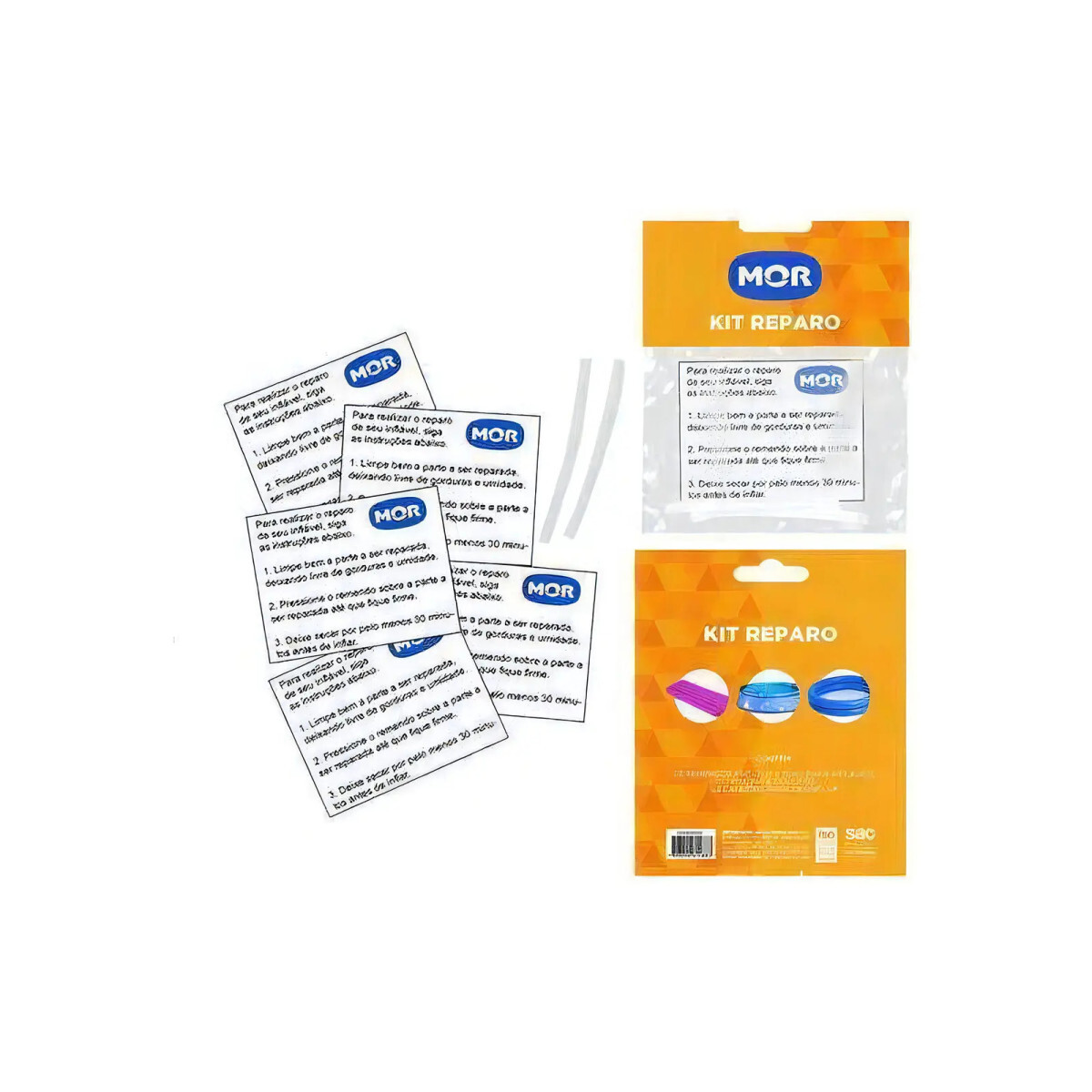Kit Reparo P/ Piscina, Infláveis, Bóias Mor