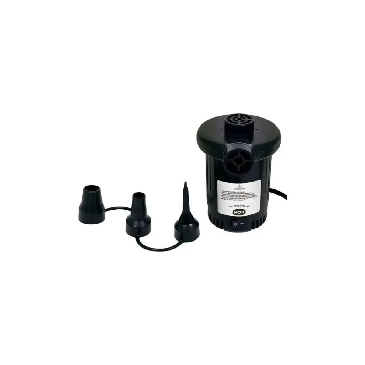 Mor 001890 Inflador Eléctrico 150w Compacto em Polipropileno