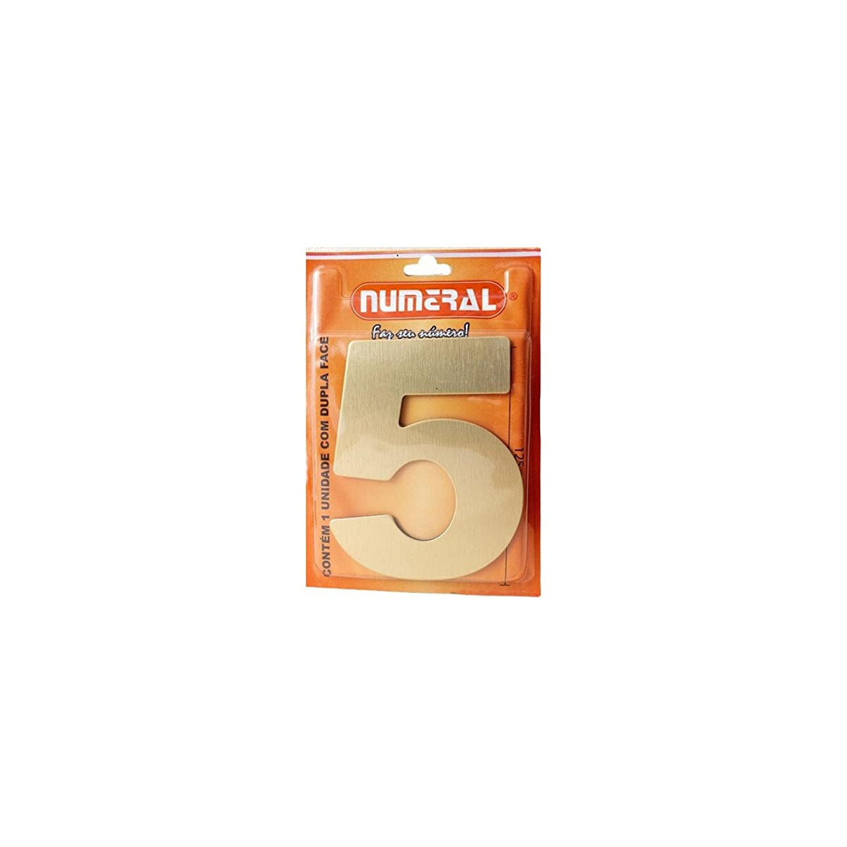 Número Dourado Akrosul N° 5 Numeral - Residencial