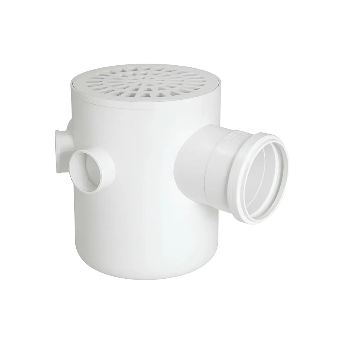 Caixa Sifonada Quadrada Amanco 15x18,5cm 5 Entradas Ralo Esg