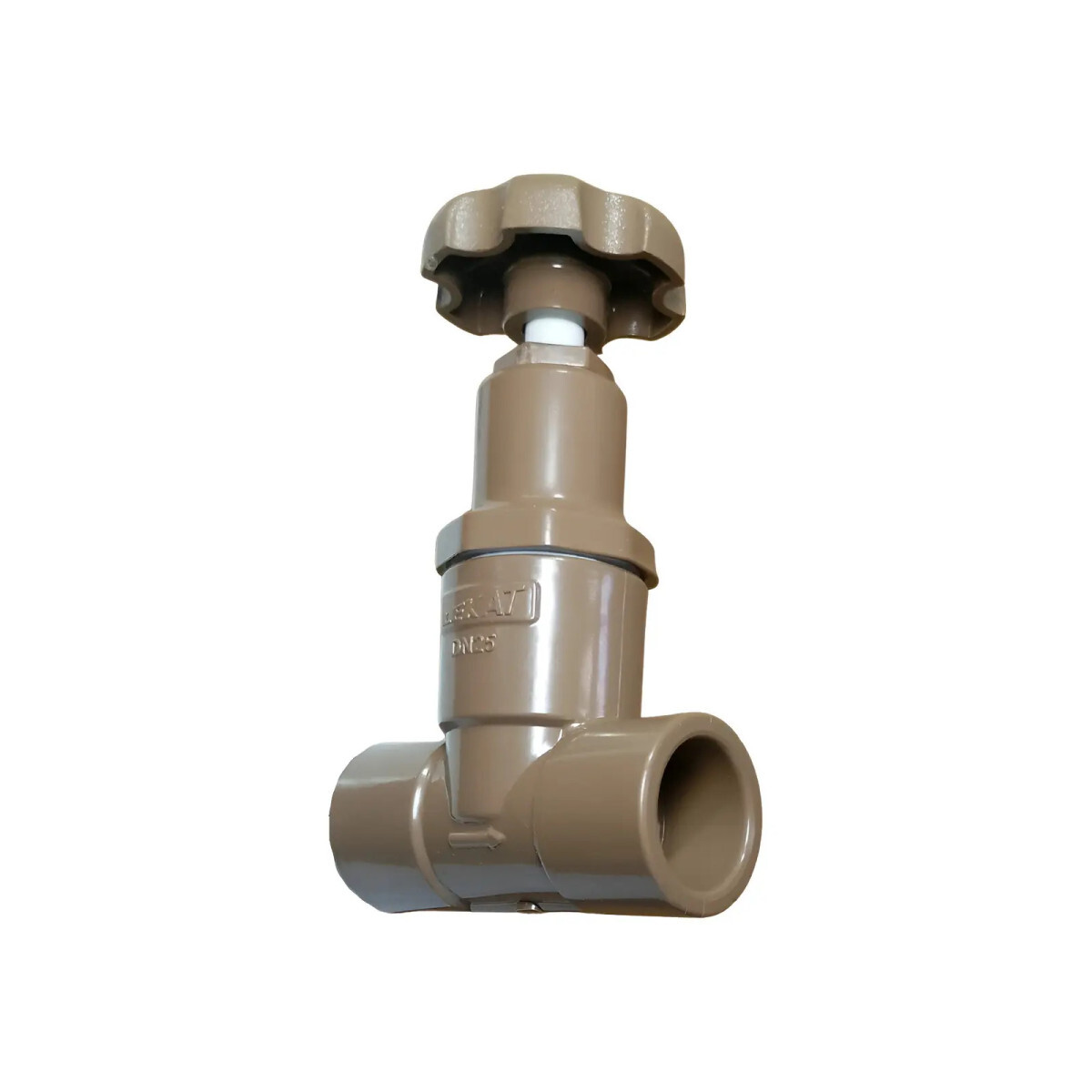 Registro de Pressão Marrom 25mm Lekat Acabamento Brilhante