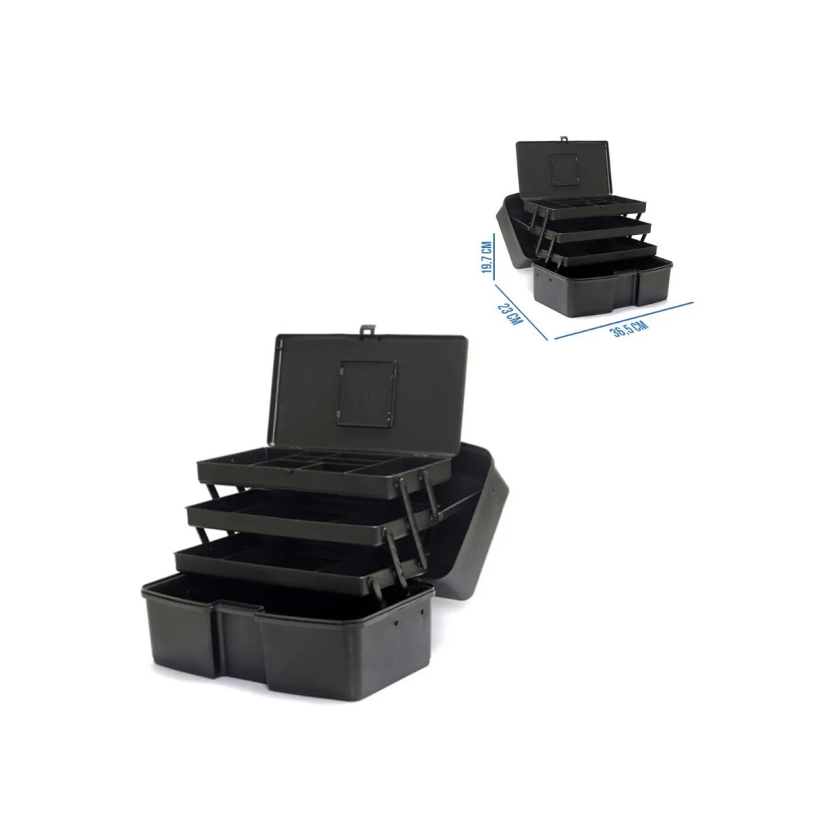 Caixa de Ferramentas Premium 3 Bandejas 4043 Polymer