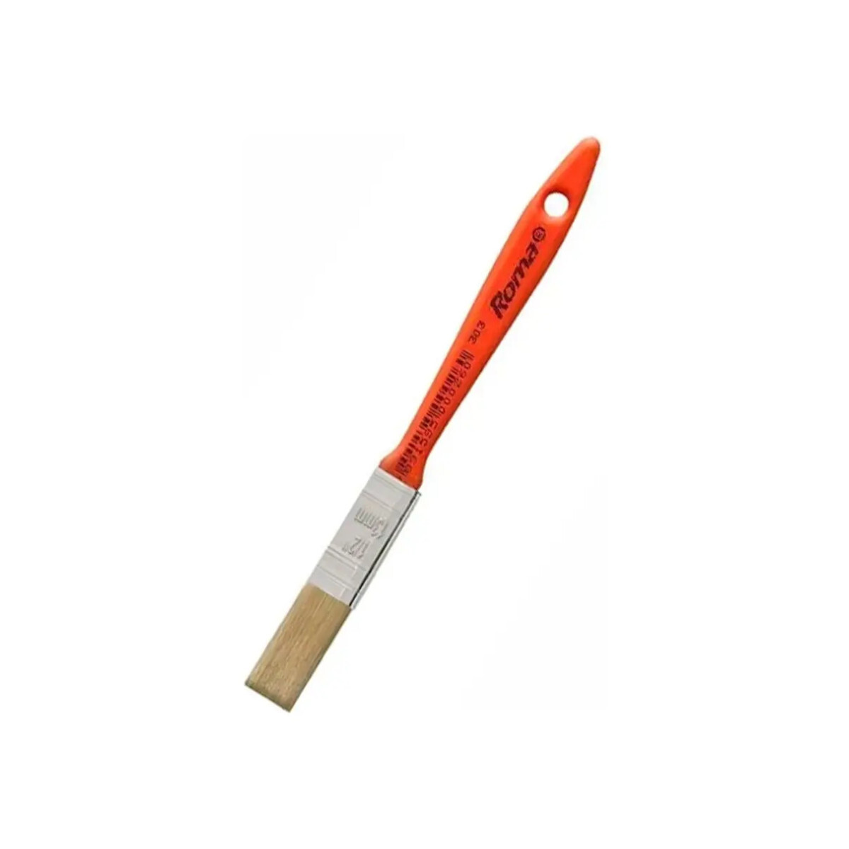Pincel Fibra Natural Roma 1/2" - Profissional para Acabamento