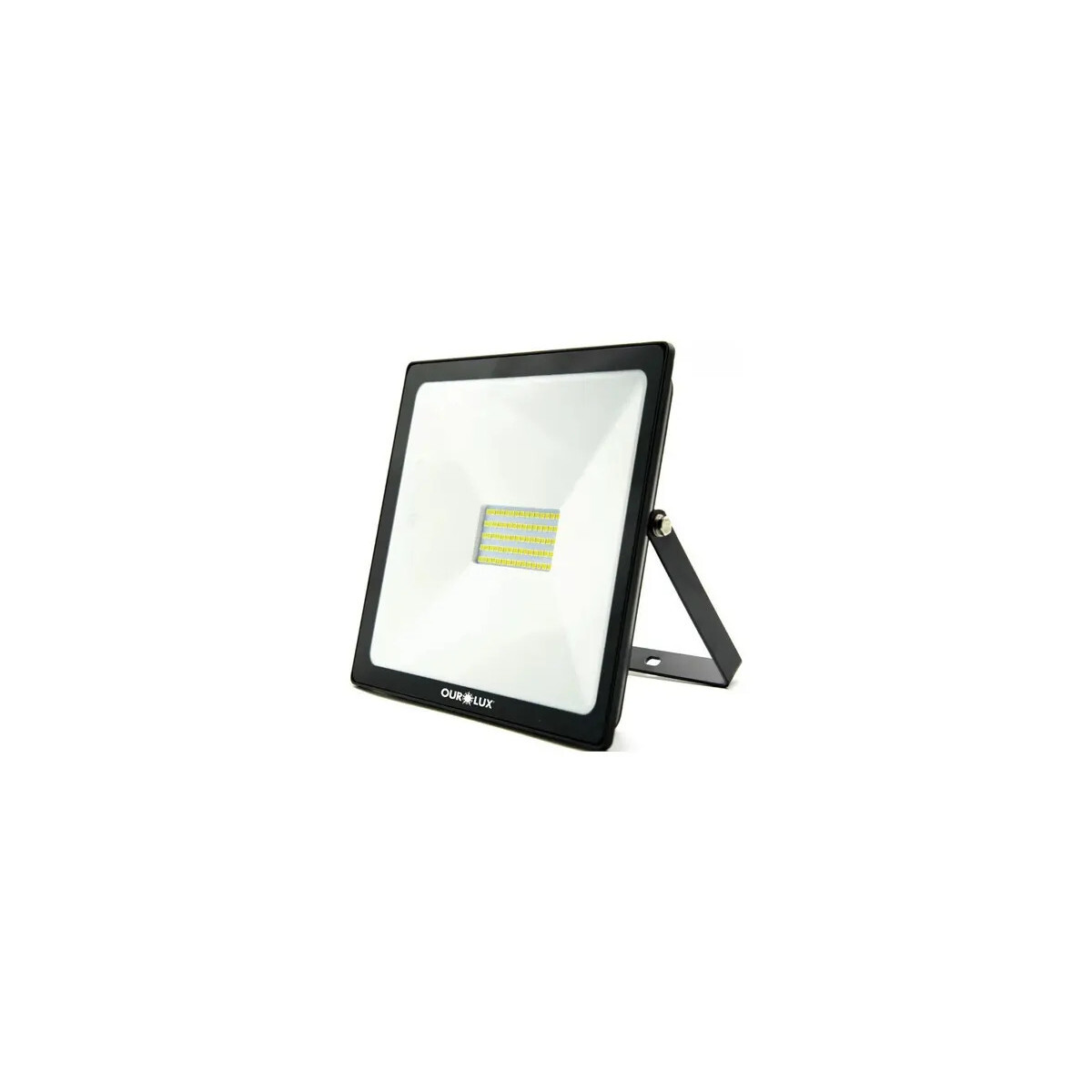 Refletor Led Ourolux 30w 6500k Cor Preta Ip65 Alumínio Bivol