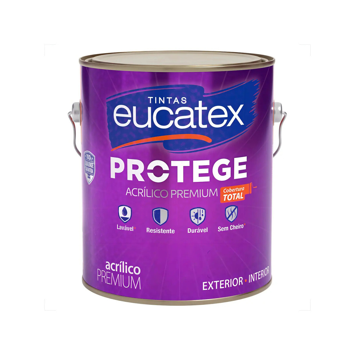 Tinta Latex Eucatex Protege Acrilico Premium Fosco Branco 36