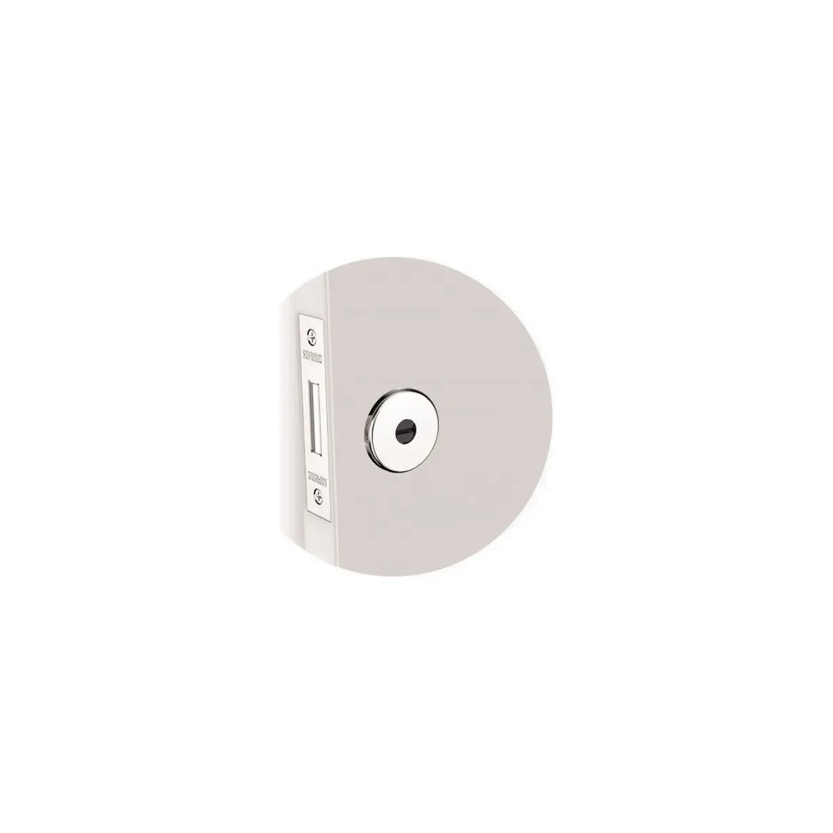 Fechadura Auxiliar Trava Tetra Soprano R-22 Redonda Cromada