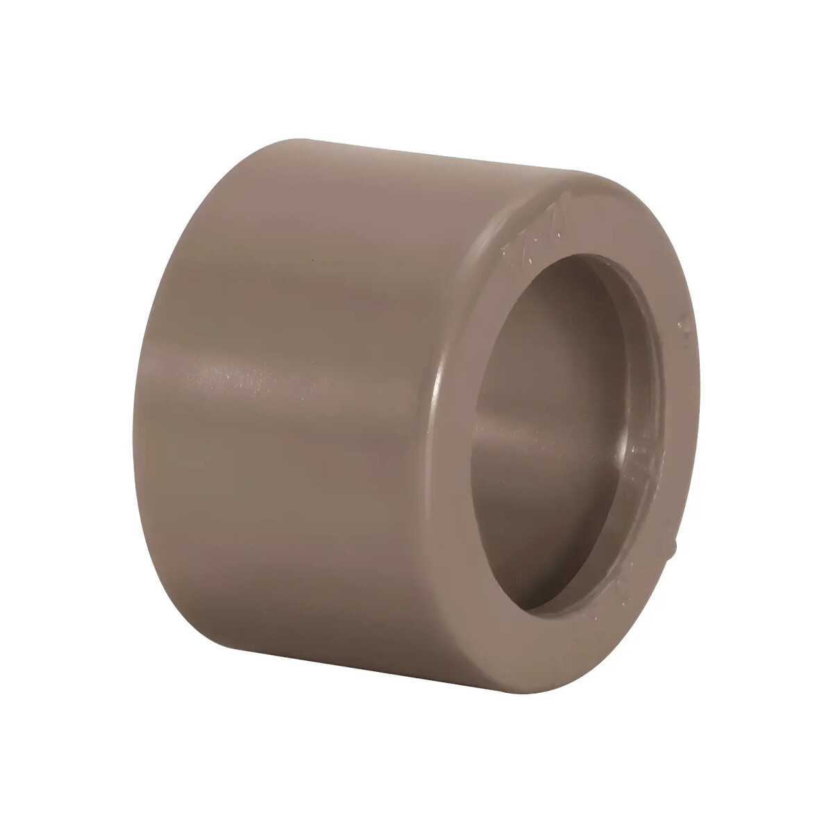 Bucha de Redução Soldável Longa Amanco 60x50mm Pvc Marrom