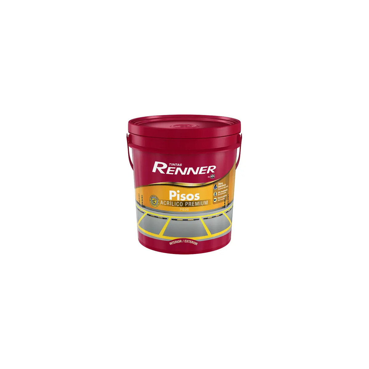 Tinta Piso Fosco 18l Renner Cor Azul