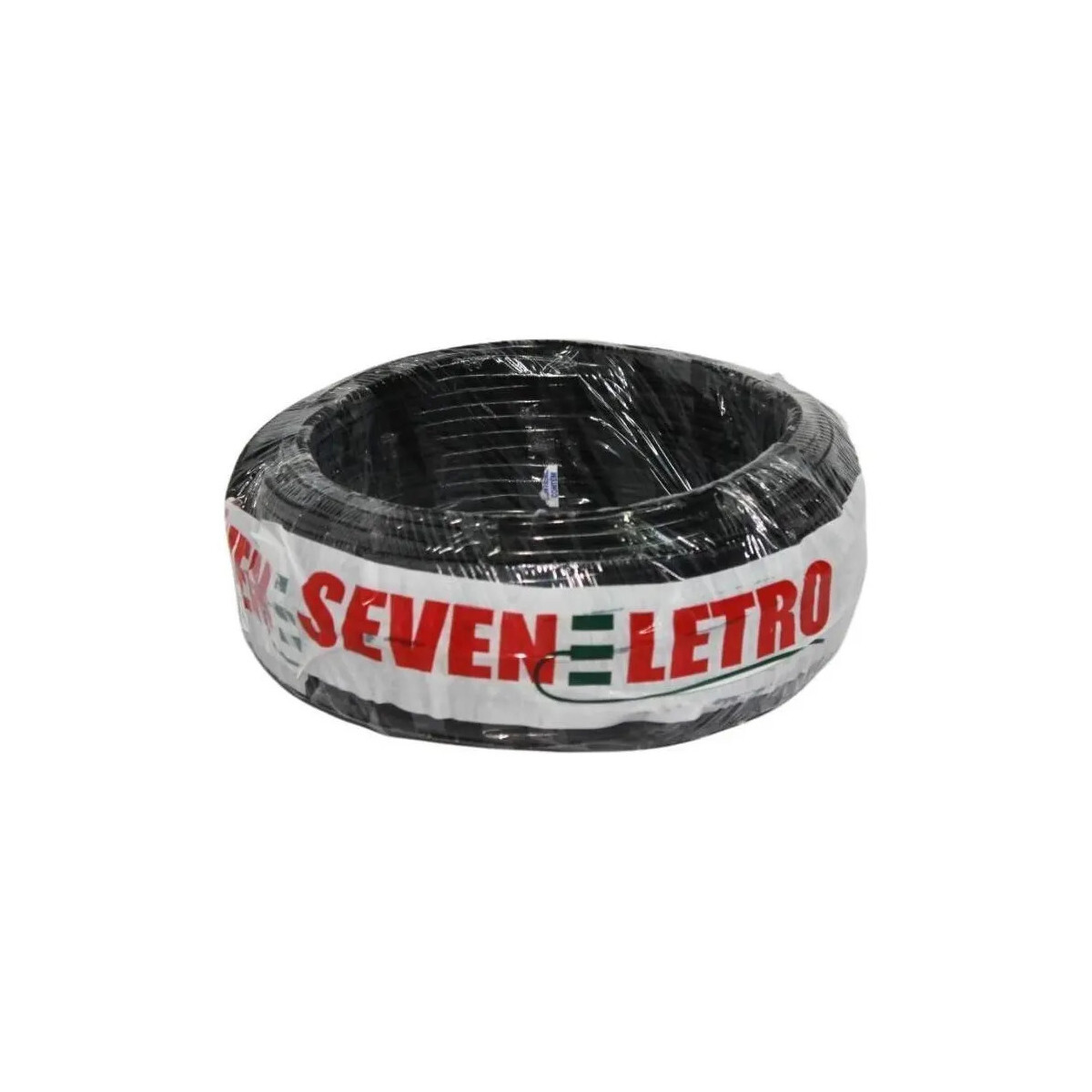 Cabo Elétrico Flexível 7 Pernas 10mm Preto Eletrofio