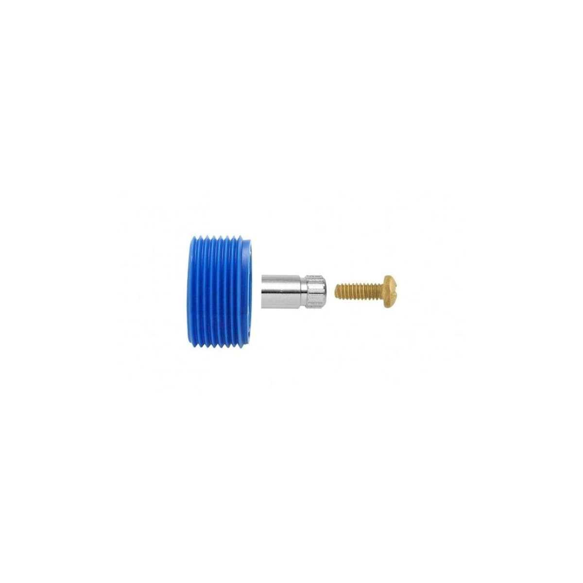 Adaptador Registro Deca 16 Estrias P/ Docol 20 Azul Blukit