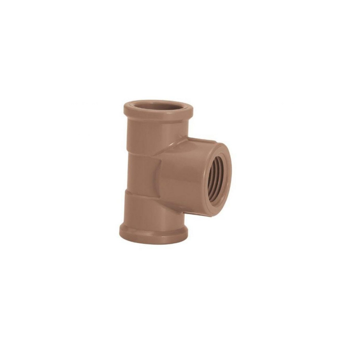 Kit 10 Te Soldável Amanco de 20mm para Instalação Hidráulica