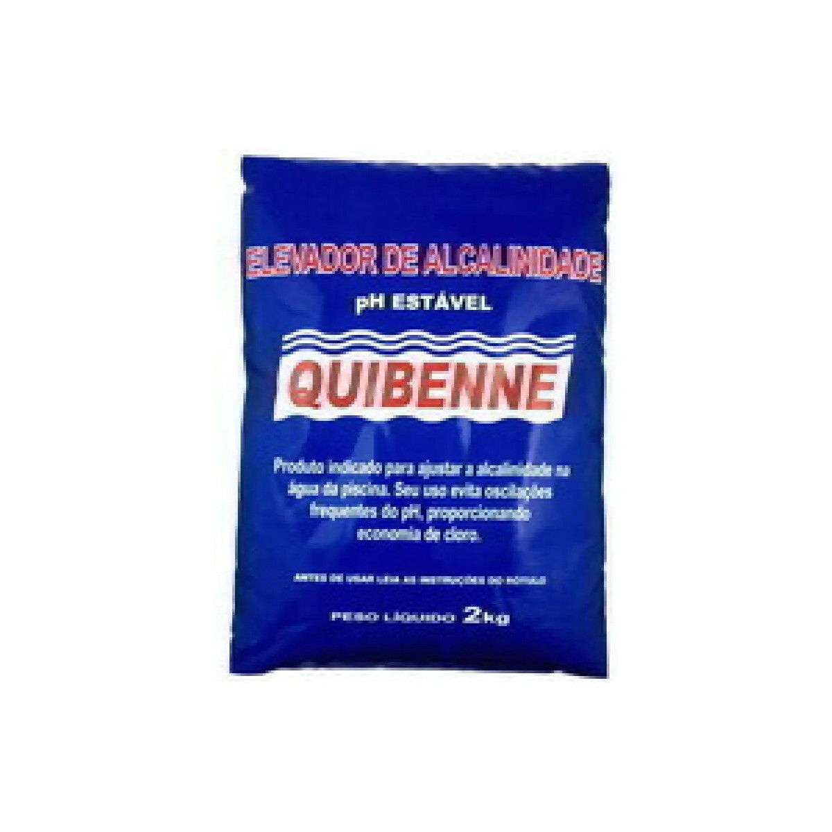 Elevador de Alcalinidade Quibenne para Piscina, 2 Kg