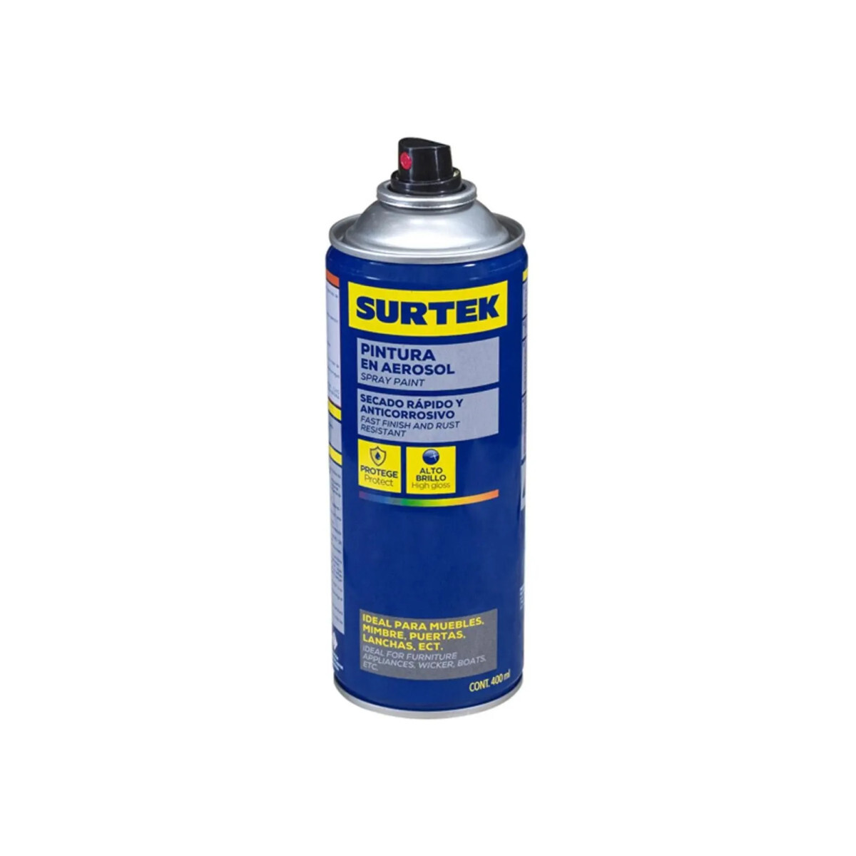 Tinta Spray Cromada Lev&uze 400ml Metálica Brilhante
