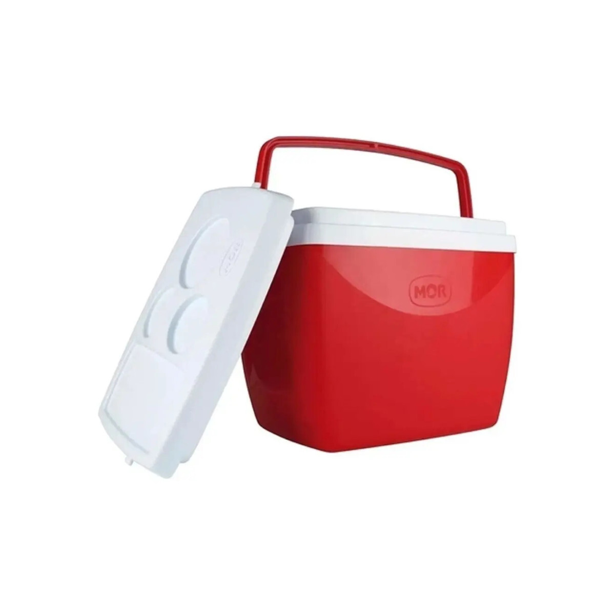 Caixa Térmica Cooler 18l Alça Leve Mor Cores Variadas Cor Ve