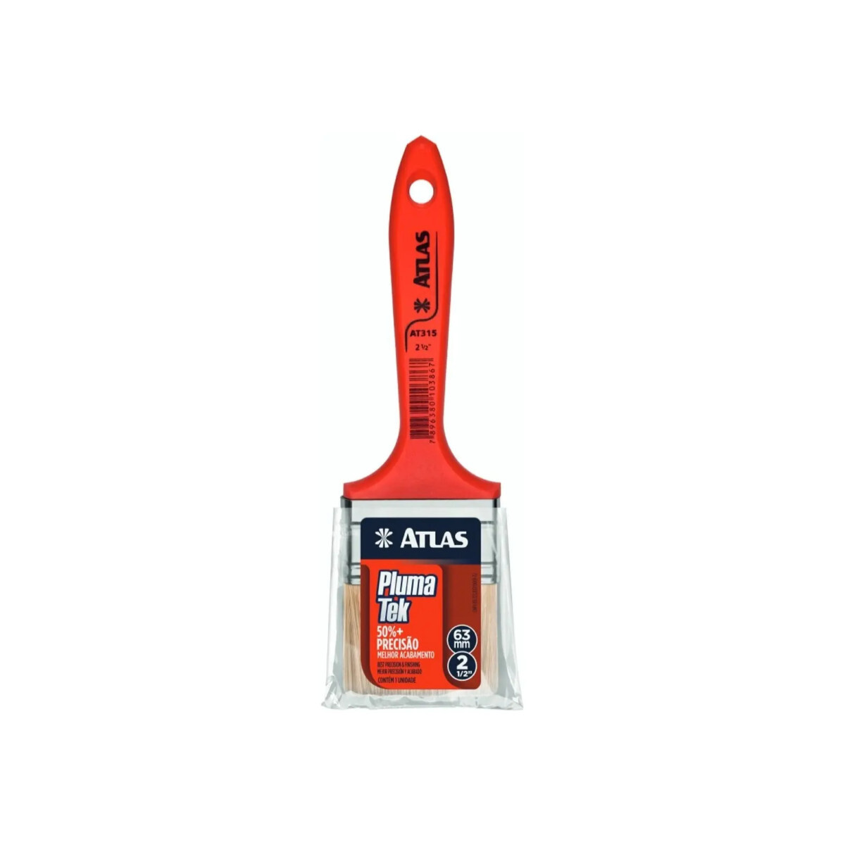 Pincel para Pintura Plumatek 2 1/2 Atlas