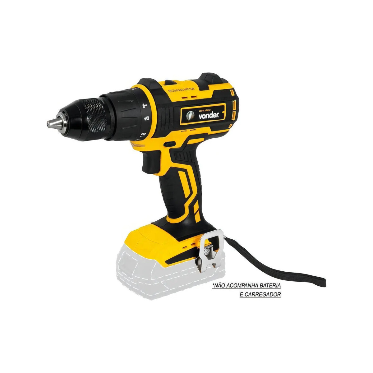 Parafusadeira Furadeira com Impacto Ipfv1819i Vonder Sem Bat
