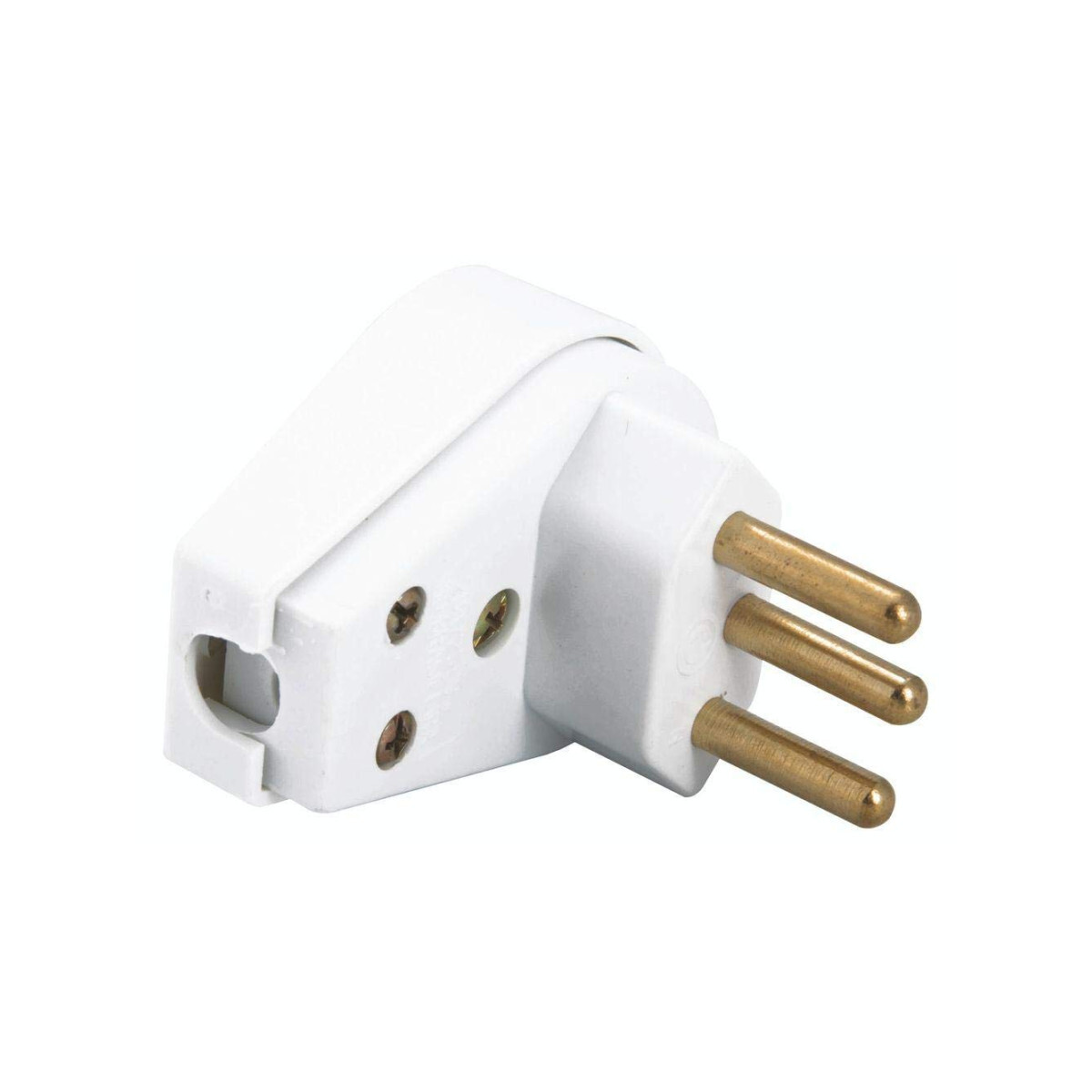 Plugue Angular 2p+t 10 a 250 V Preto Tramontina
