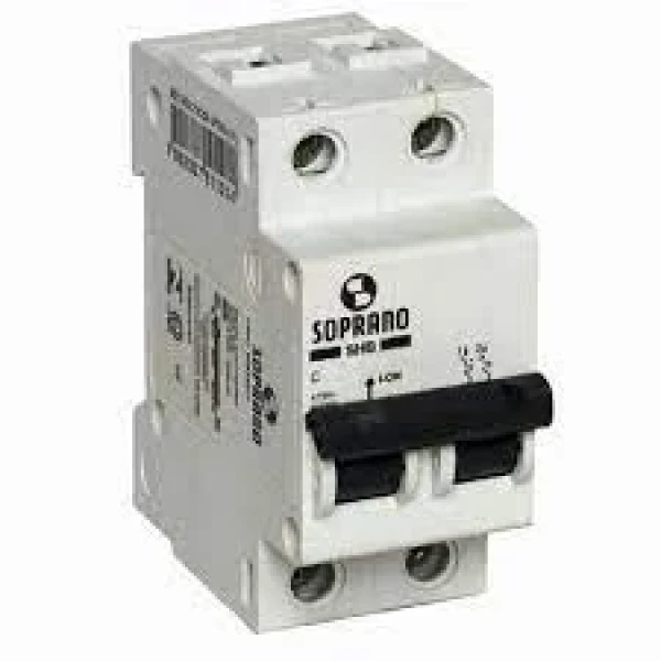Disjuntor Branco 2 X 50a