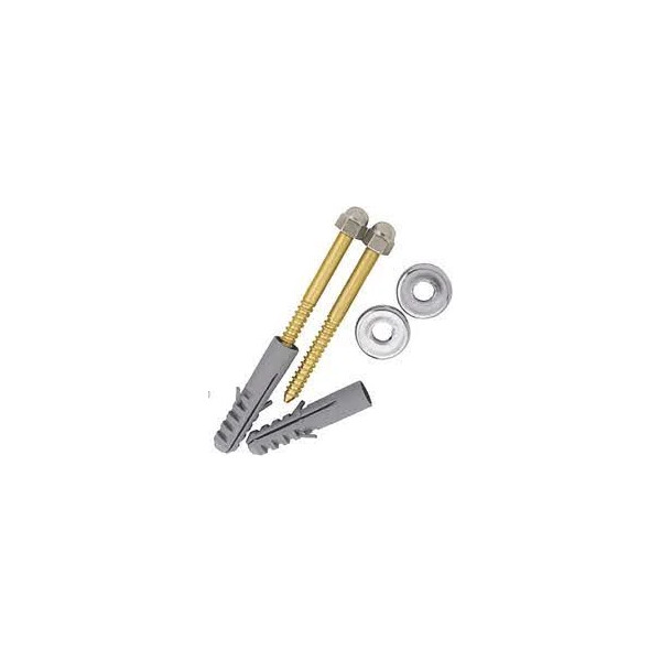 Parafuso P/wc Bucha 10mm Latao Par