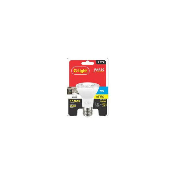 Lampada G-light Led Par20 7w 6500k E27 Bivolt