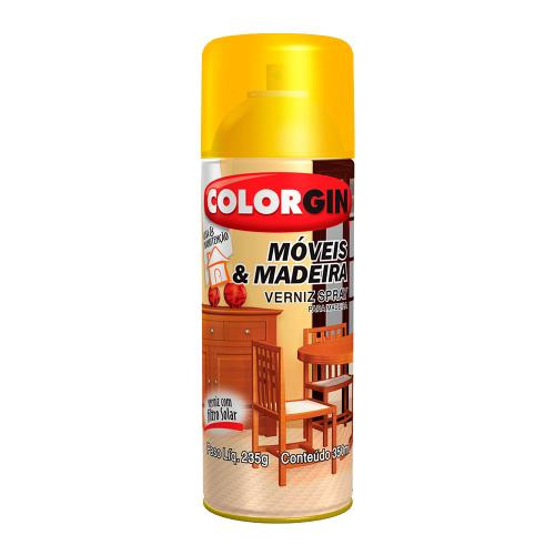 Spray Móveis e Madeira Verniz Natural (765) - Colorgin