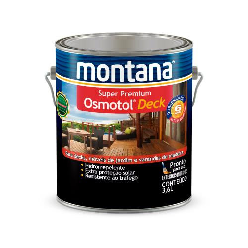 Verniz Osmotol Deck Natural Semi Brilho 3,6 Litros - Montana