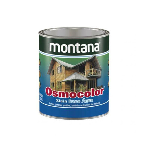 Osmocolor Stain Base água Incolor - 900ml - Montana